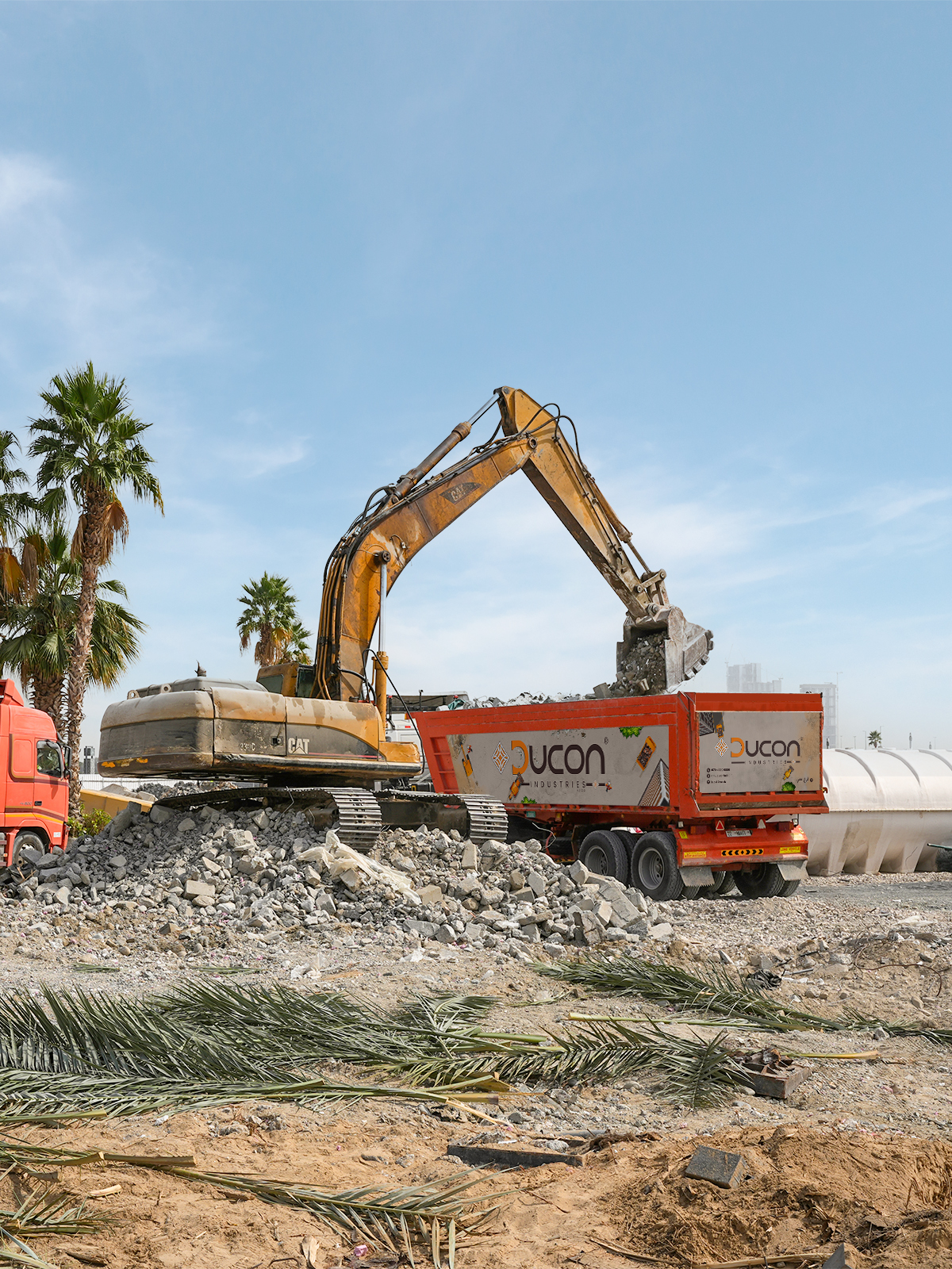 Ducon Eco demolition and waste operations