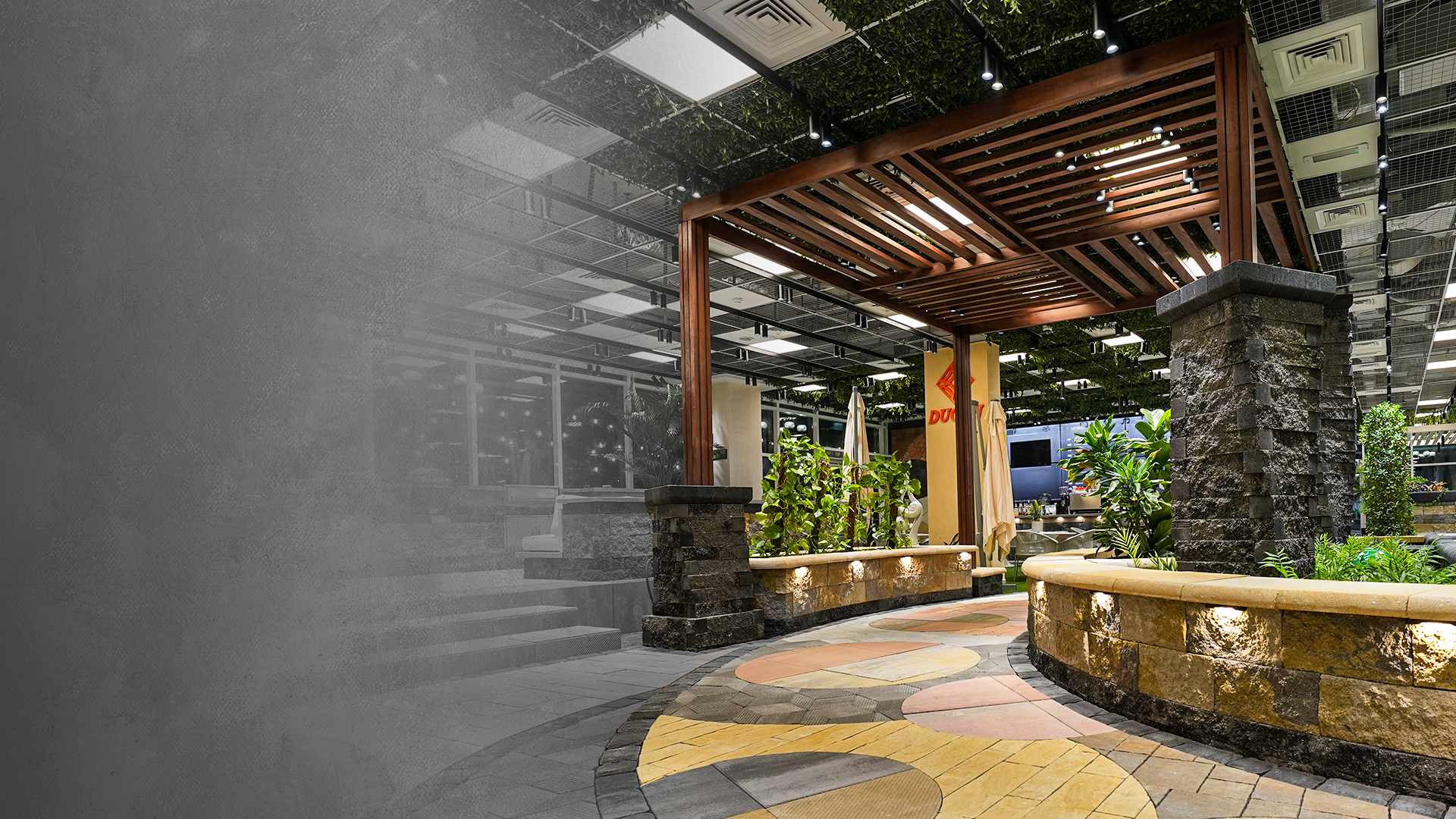 Ducon Outdoor Living showroom interior