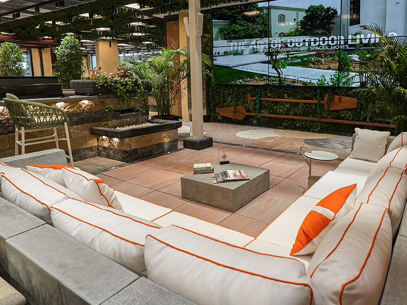Dubai showroom wall products
